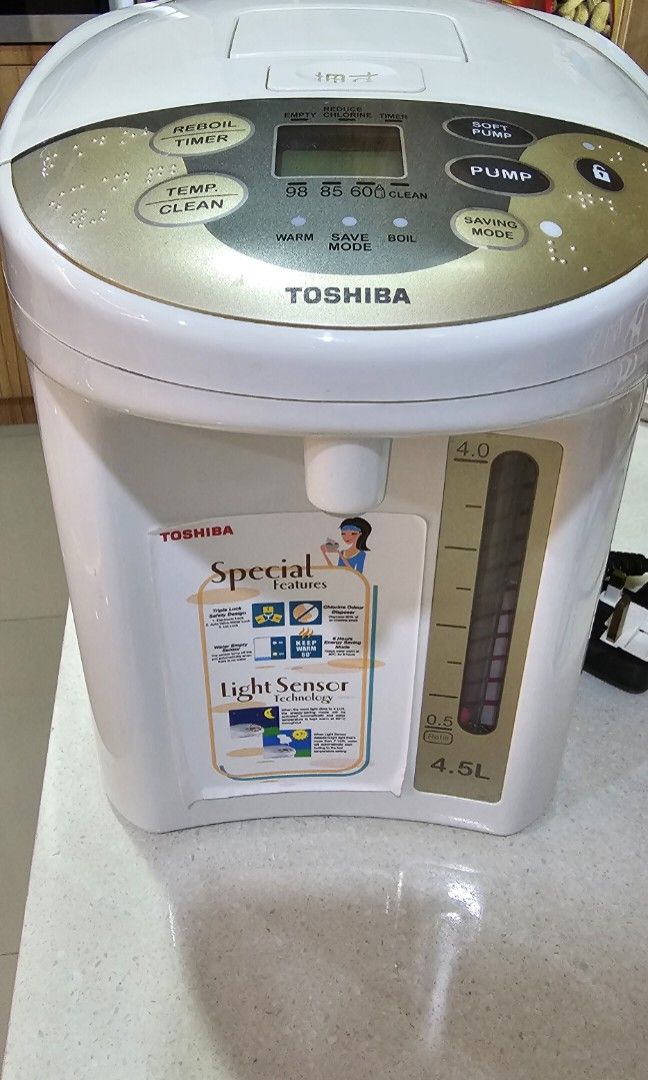 Toshiba Electric Hot Pot 4.5L, TV & Home Appliances, Kitchen Appliances