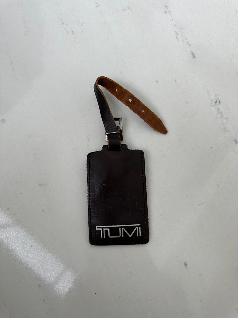 Tumi luggage tag, Hobbies & Toys, Travel, Travel Essentials