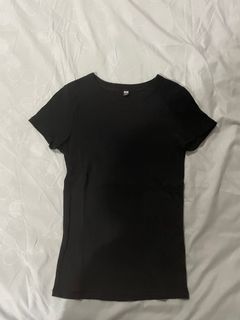Uniqlo Ribbed Top t shirt size S