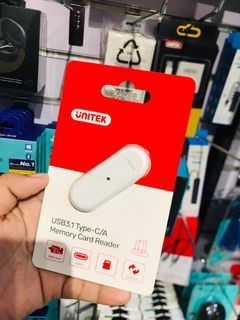 Unitek USB-A / USB-C to MicroSD Card Reader White Y-9323