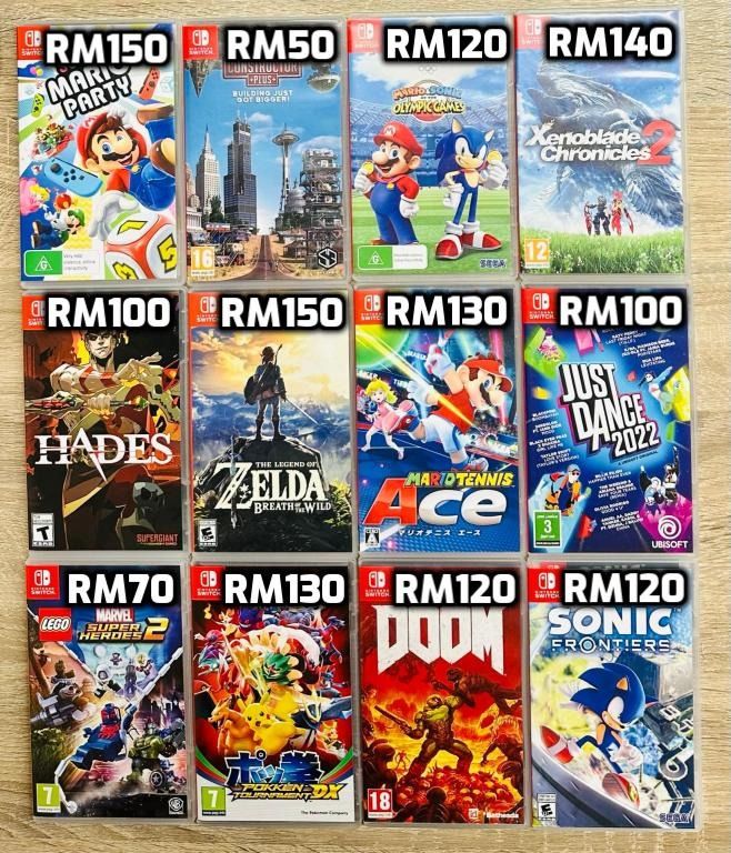 Best used store switch games
