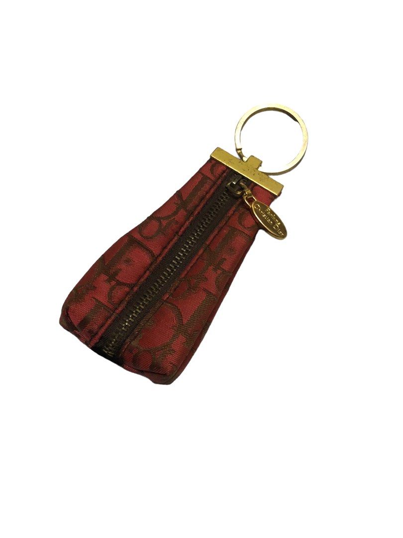 Dior coin hotsell purse keychain