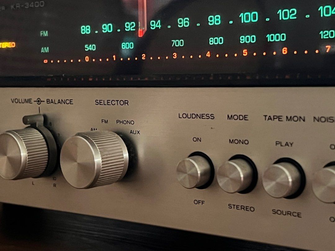 Vintage Kenwood Receiver / Amplifier, Audio, Soundbars, Speakers