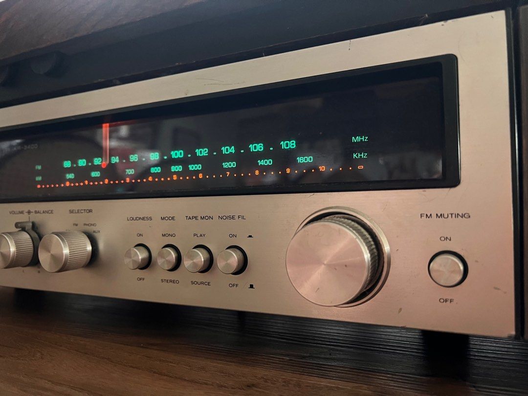 Vintage Kenwood Receiver / Amplifier, Audio, Soundbars, Speakers