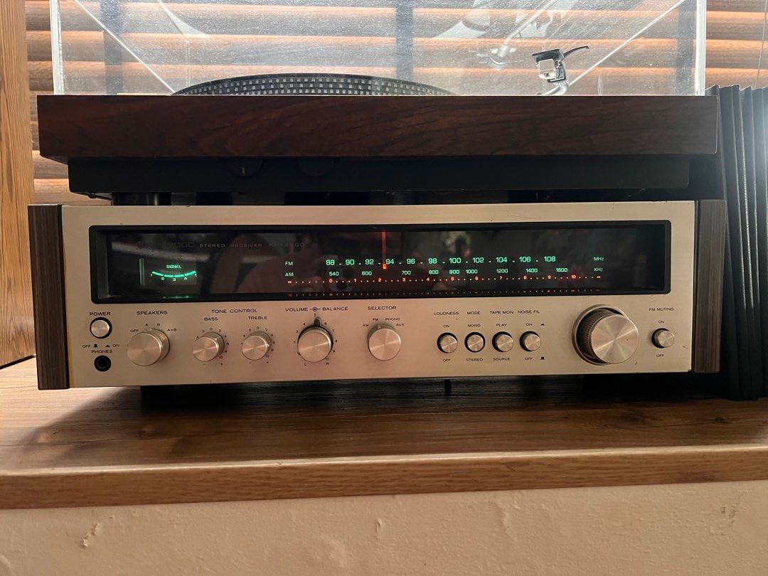 Vintage Kenwood Receiver / Amplifier, Audio, Soundbars, Speakers