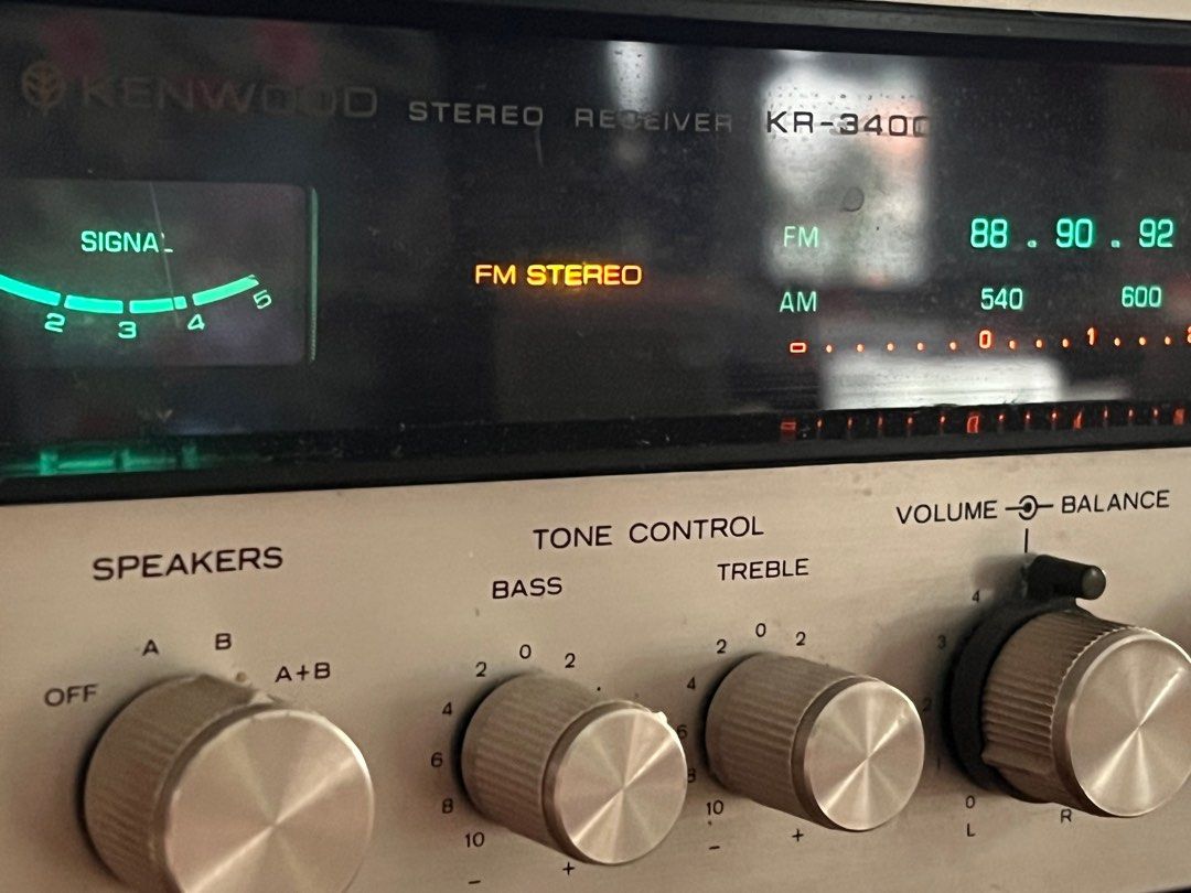 Vintage Kenwood Receiver / Amplifier, Audio, Soundbars, Speakers
