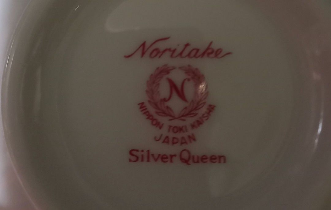 Vintage Noritake Silver Queen bowls, Furniture & Home Living