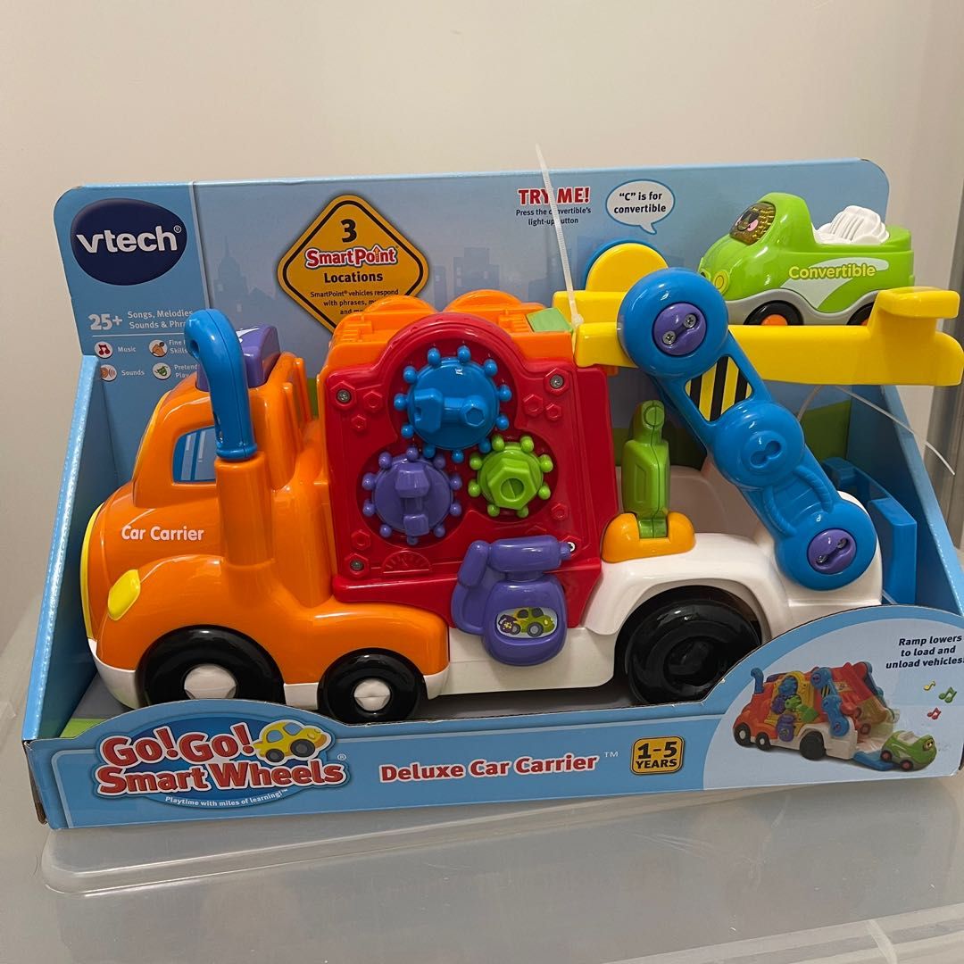 Vtech go go smart wheels car carrier online