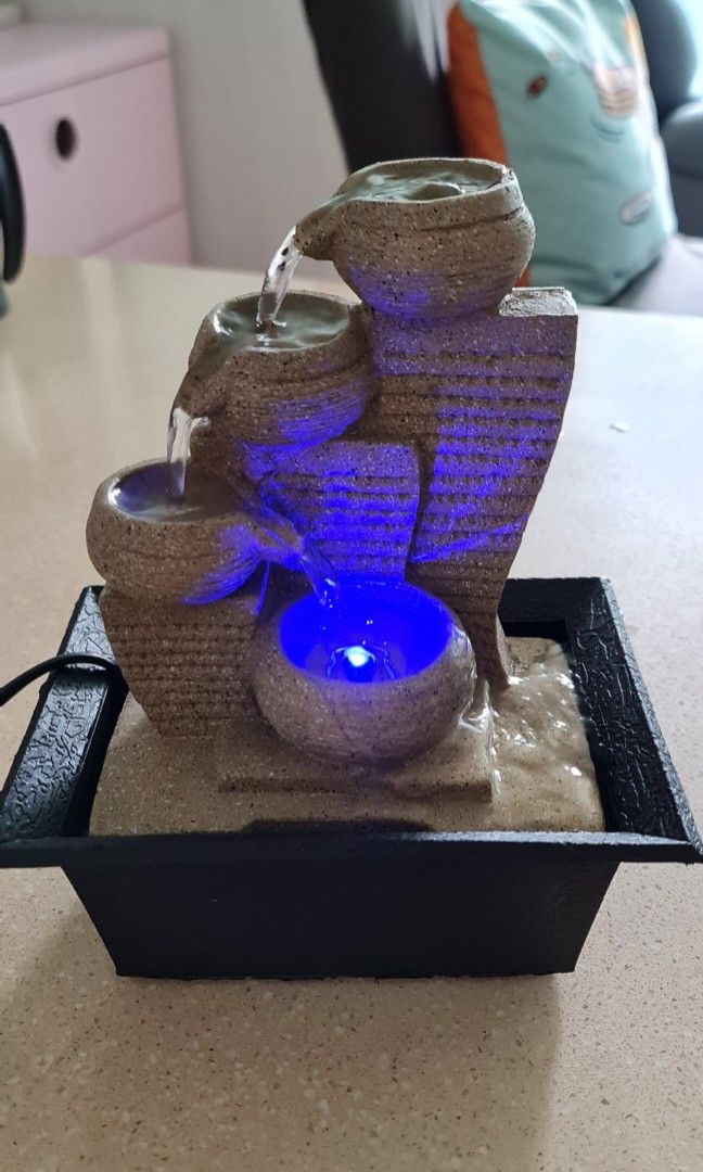 Water fountain display, Furniture & Home Living, Home Decor, Other Home
