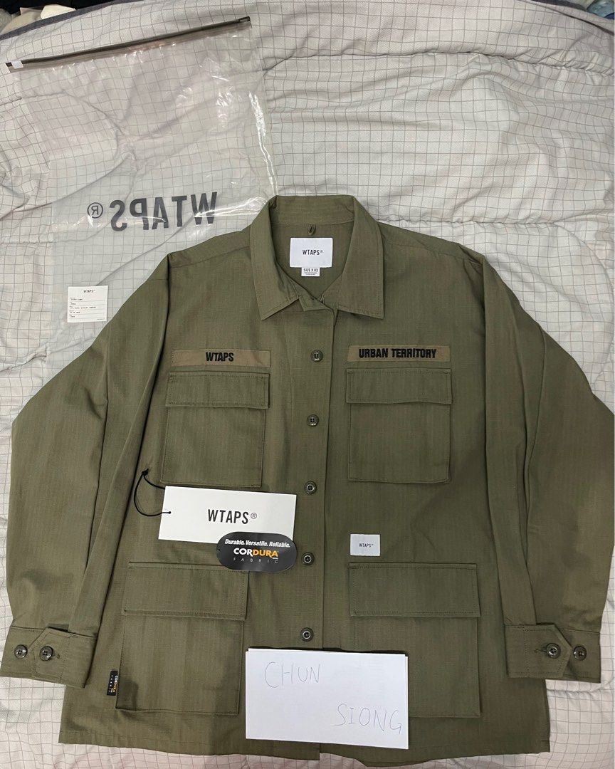 Wtaps 20aw jungle ls RIPSTOP CORDURA - ミリタリージャケット