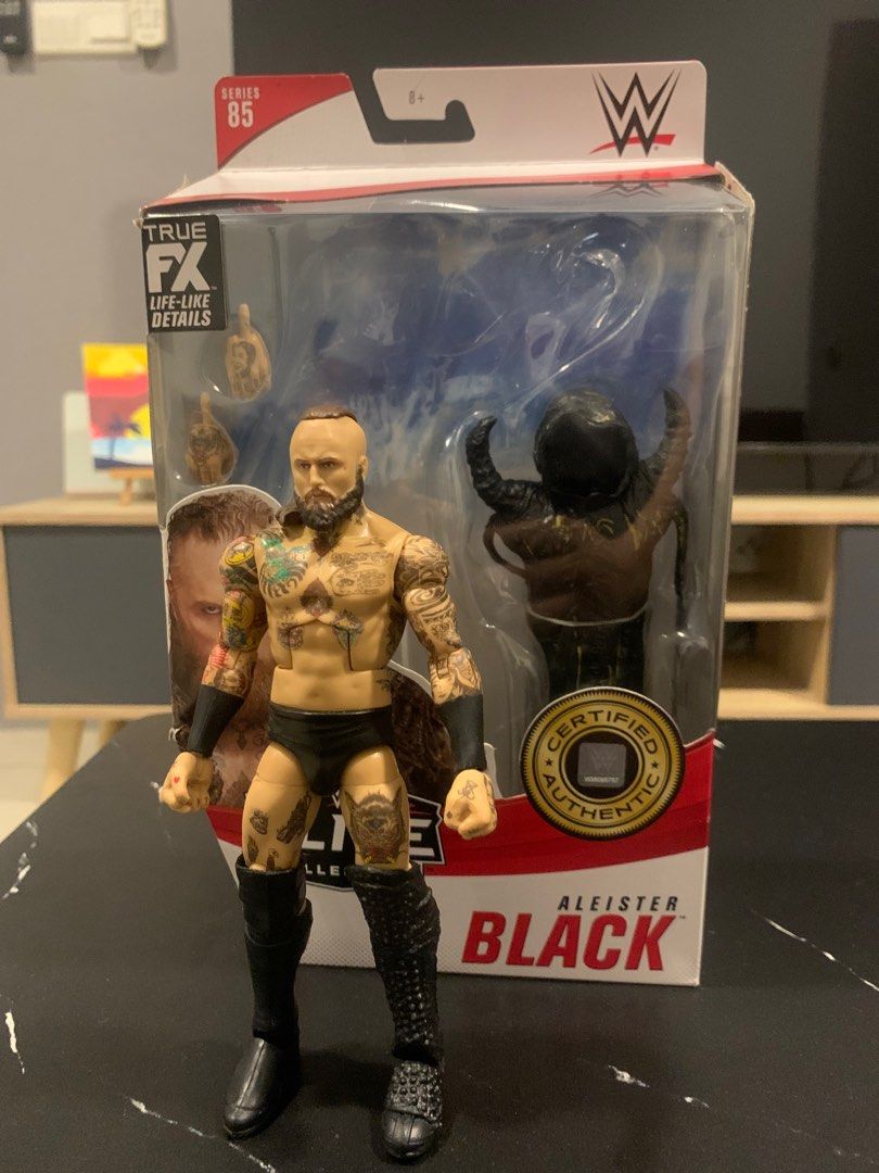 Wwe action figures aleister black deals