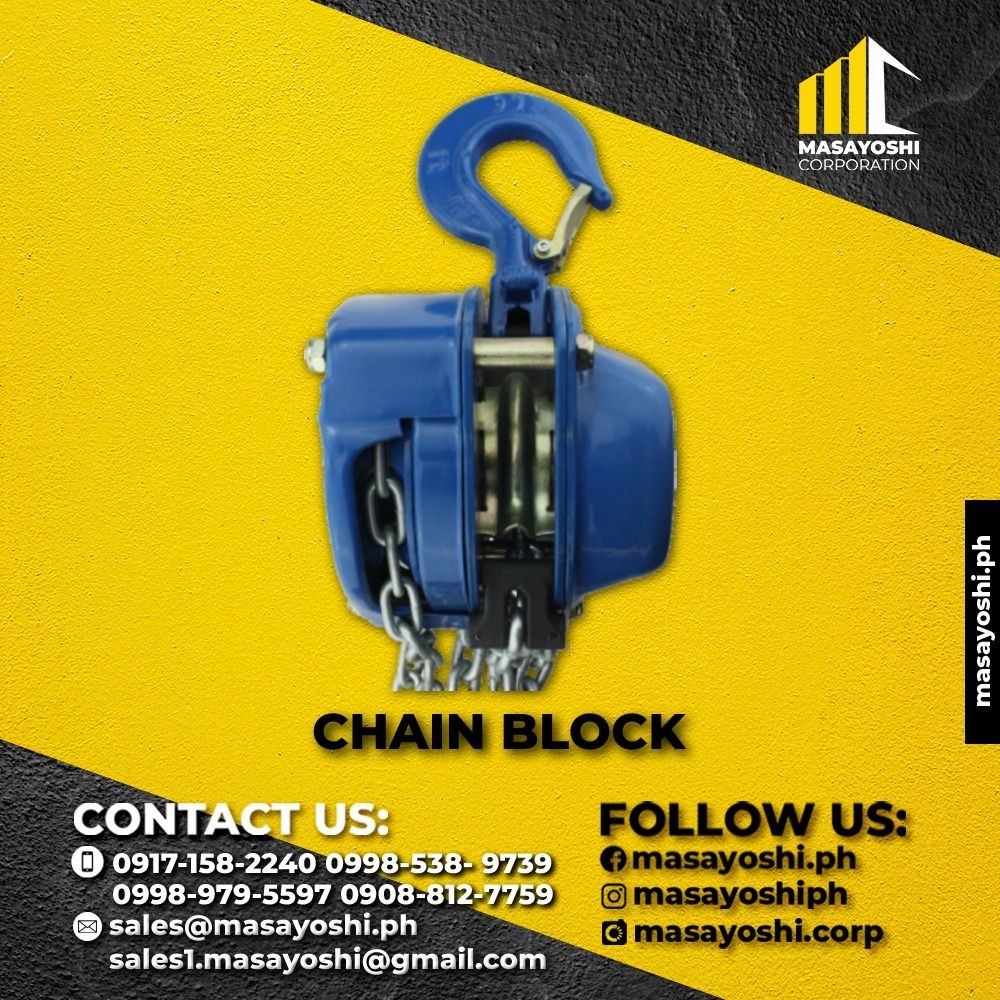 Yamado Lever Block 5 Tons Chain Hoist Lifting Equipment, Commercial