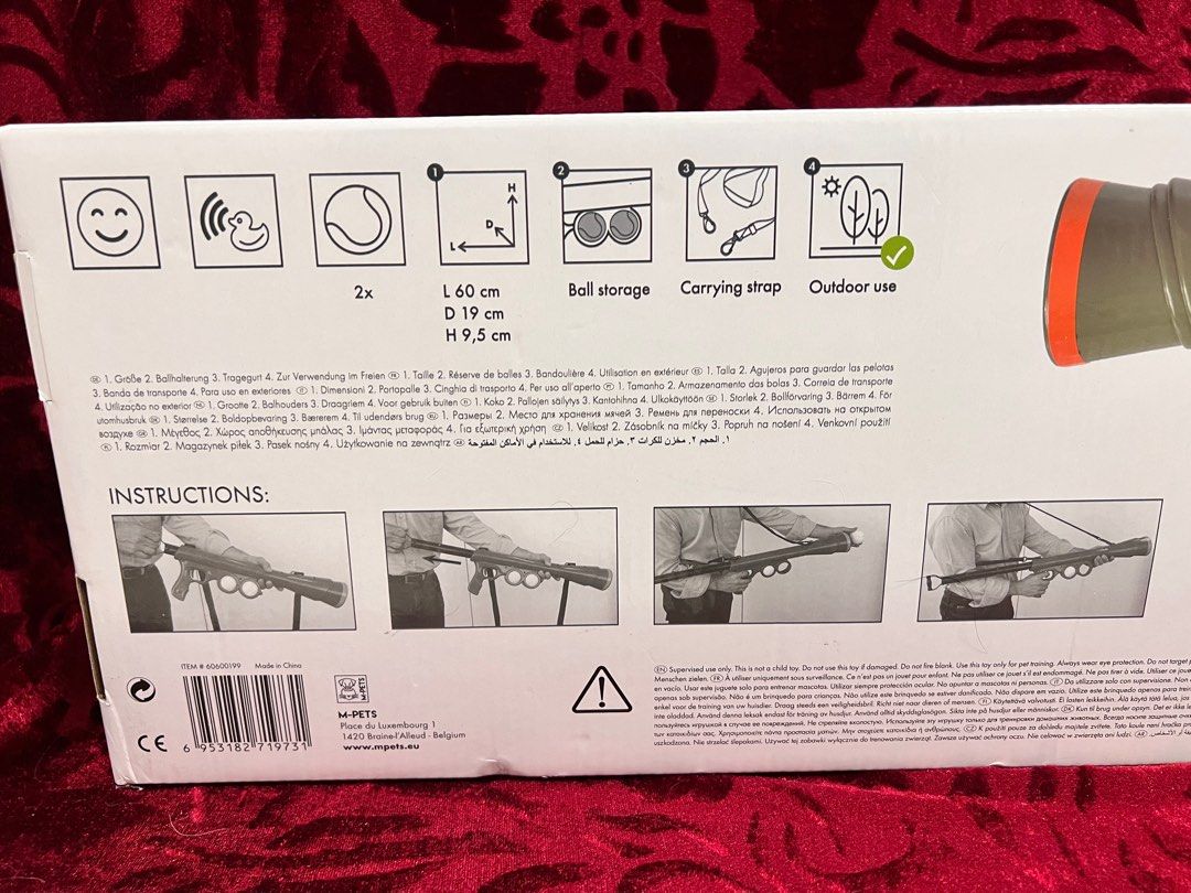 Bazooka Ball Launcher (for dog), 寵物用品, 寵物家品及其他 Carousell