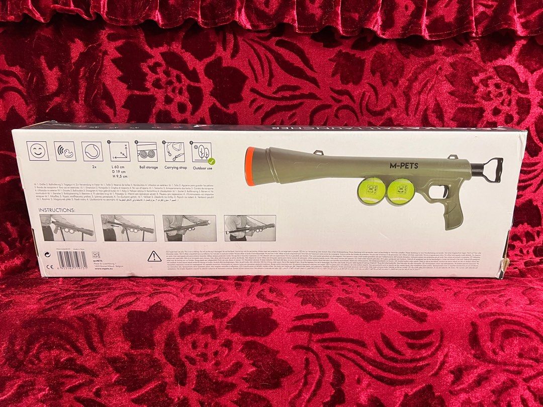 Bazooka Ball Launcher (for dog), 寵物用品, 寵物家品及其他 Carousell