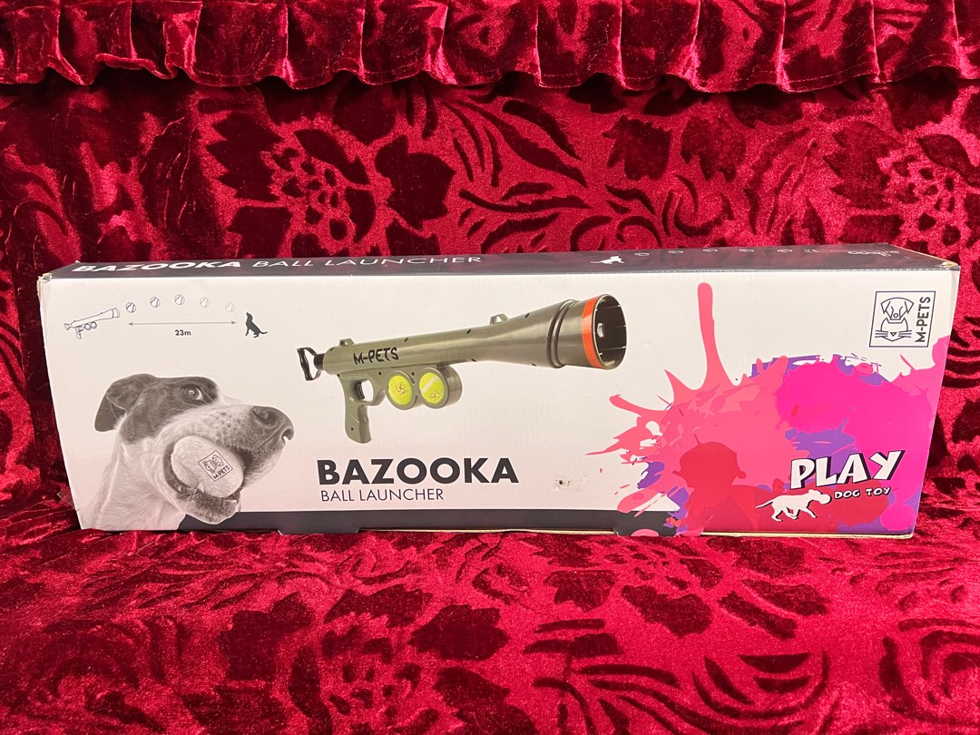 Bazooka Ball Launcher (for dog), 寵物用品, 寵物家品及其他 Carousell