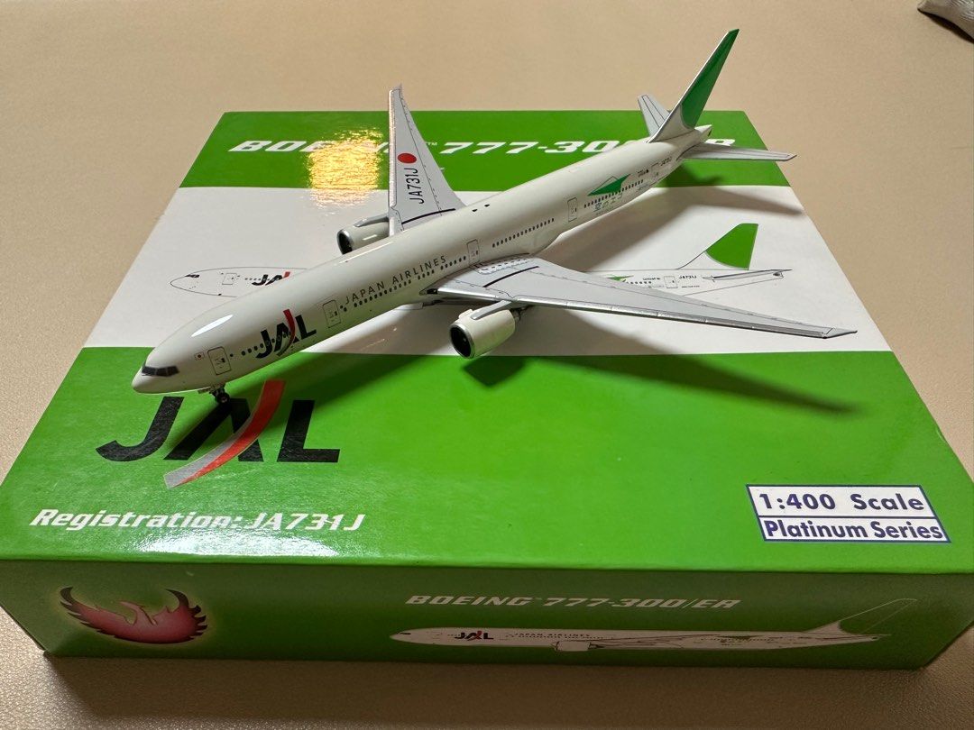 開店祝い 日本航空 JAL B777-300ER sky eco 1/400 航空機