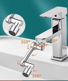 360° Basin water tap extension