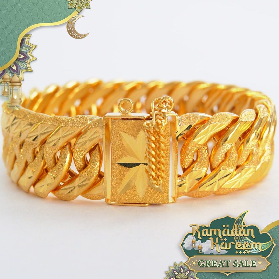 916 Gold Unisex Bracelet