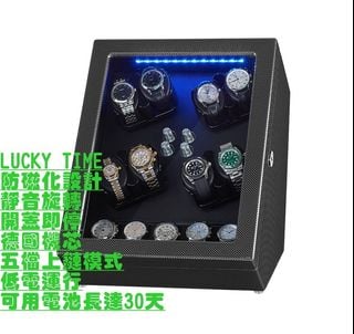 Sham Shui Po store with large stock available for trial automatic winding watch box watch winder 4 operation modes selectable rotation direction: clockwise counterclockwise alternating clockwise and counterclockwise watch box watch case A764237985976578110