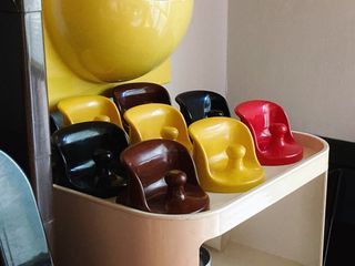 《義大利太空年代衣勾》門把 摩登 普普風 塑料 space age 70s