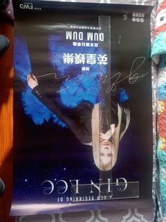 親筆簽名 李幸倪 Jeanie Lee a new beginning of Gin Lee DUM DUM FWD 活動海報 poster