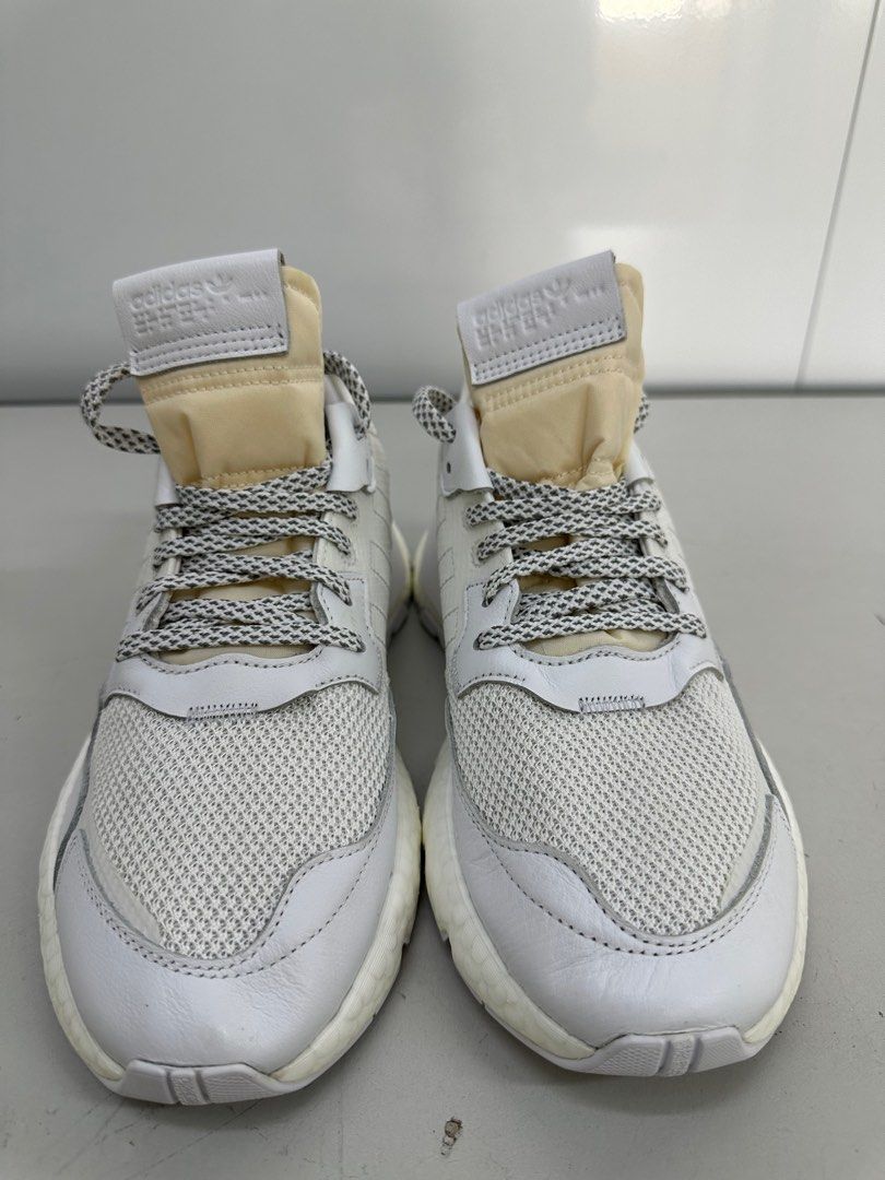 Adidas Nite Jogger BD7676 White Carousell