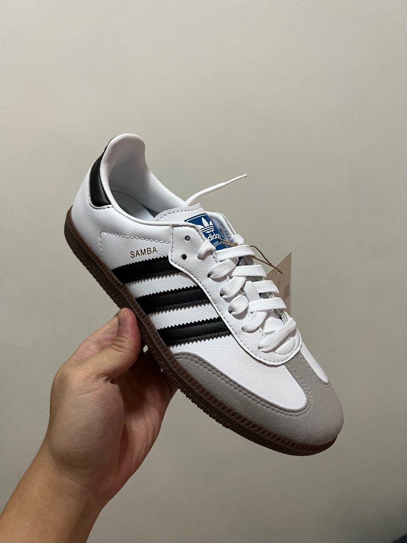 UK 4.5-7]Adidas Samba Low OG / Vegan 'Cloud White', Women's Fashion,  Footwear, Sneakers on Carousell