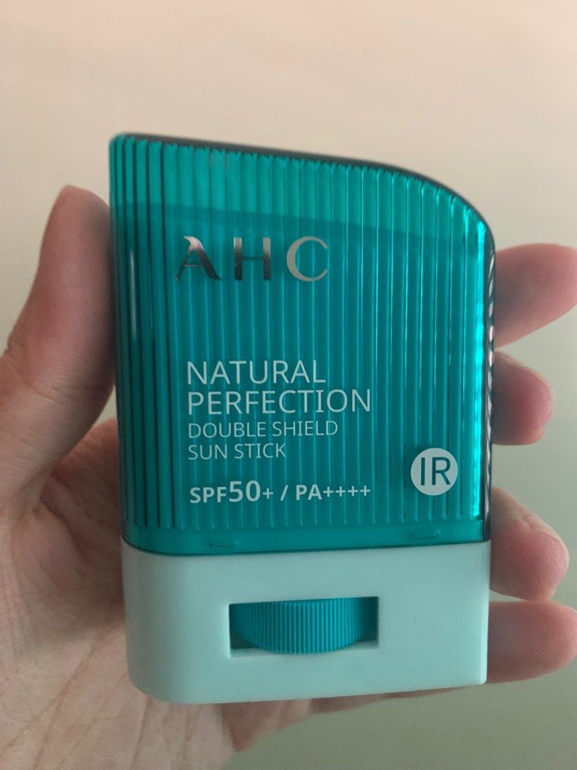 AHC Natural Perfection Sunscreen Stick (Category: Face Care) located in Quezon City. Submitted by tishfinds (Listing ID 1218663863, Image 1). Description: Bought in store Opened but not used (extra stash) Expiry 7/2025.