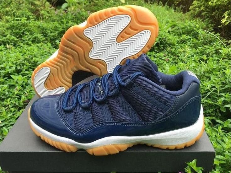 Jordan 11 navy gum for sale outlet