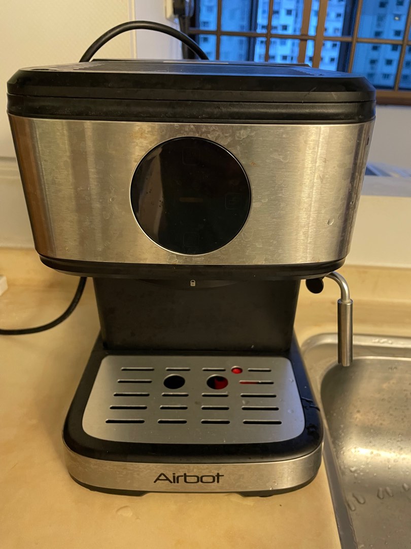 Airbot Espresso Coffee Maker Machine CM7000 With Steam Milk Froth