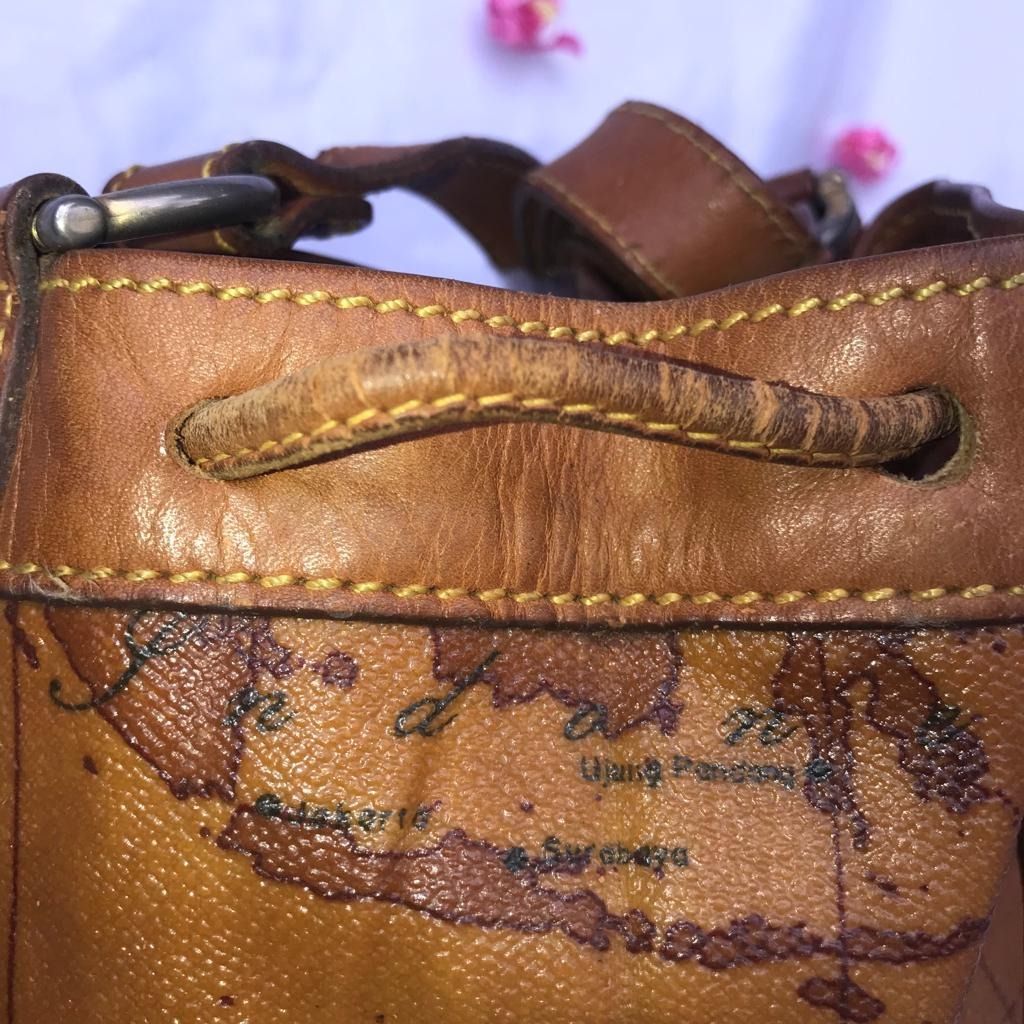 ALVIERO MARTINI 1A Classe Italy Authentic Bucket Bag Luxury Tas