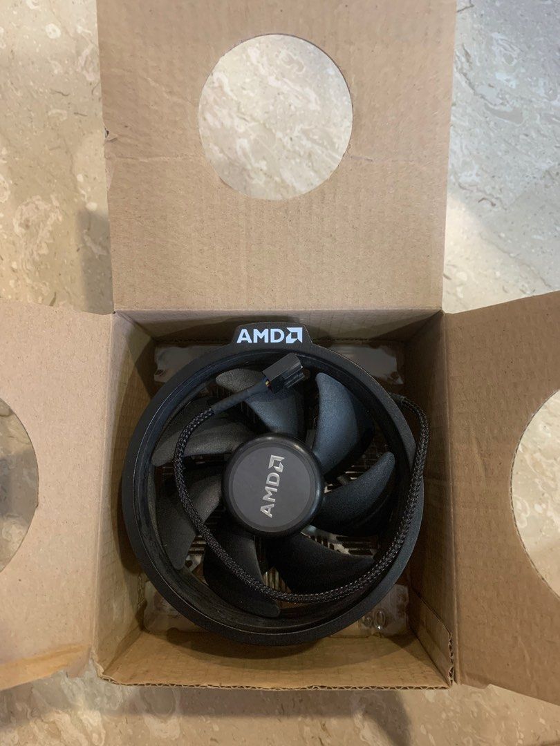 AMD Ryzen 3 3300X CPU with box and cooler, Computers & Tech, Parts