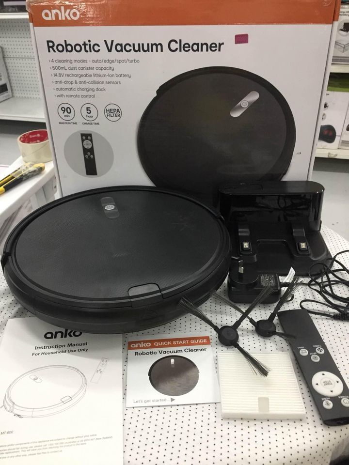 Anko Robotic Vacuum Cleaner on Carousell