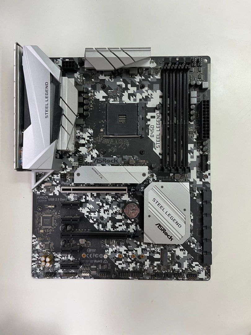 Asrock b450 discount steel legend motherboard