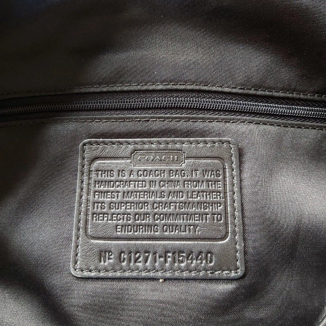 authentic Coach bag, Fesyen Wanita, Tas & Dompet di Carousell