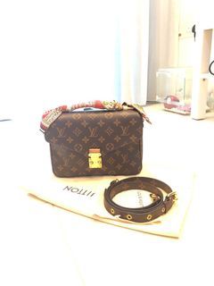 Genuine Leather Shortened Strap For LV Pochette Metis Bags Strap Shortened  Accessories Leather Strap Buckle Under The Armpit