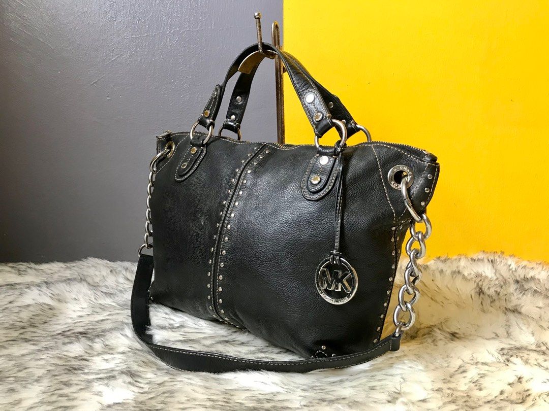Michael kors sales astor studded handbag