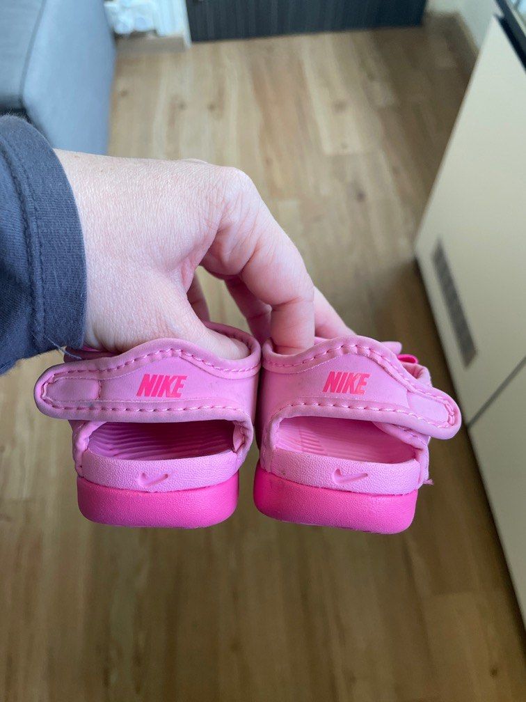 Baby Girl Shoes Nike slippers pink