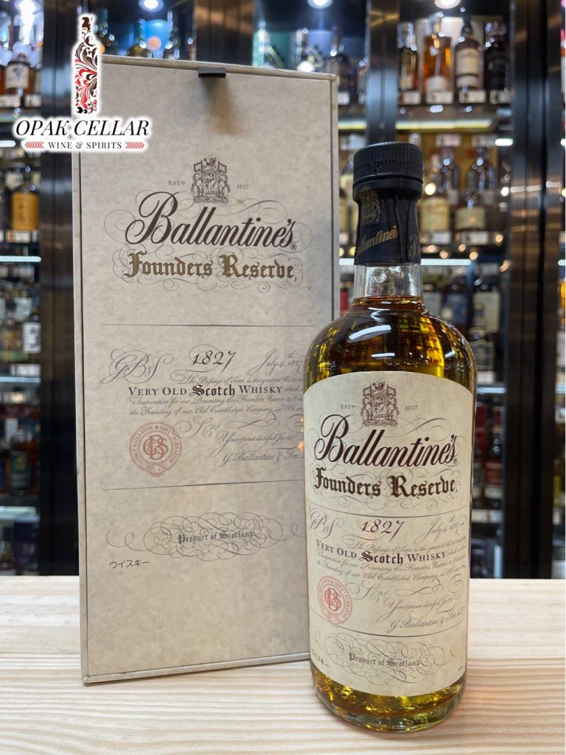 バランタイン　ファウンダーズ レゼルヴ 1827年 Ballantine's / Founders Reserve 1827］／memo : 伏見蒸溜館