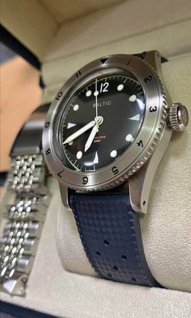 Baltic Aquascaphe SB01 Complete set, Luxury, Watches on Carousell