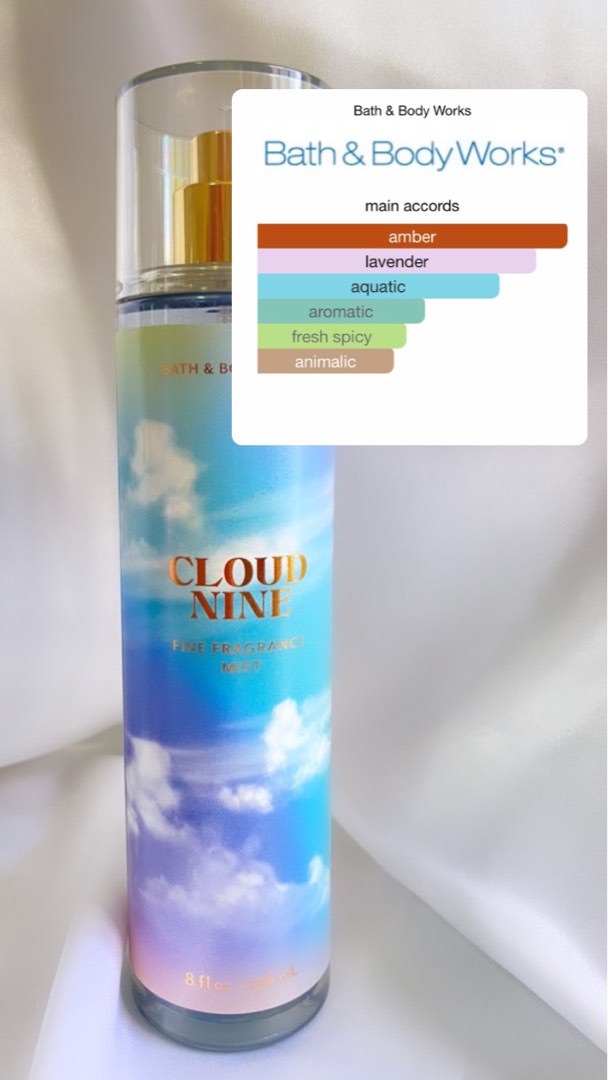 Bath and Body Works Cloud Nine, Beauty & Personal Care, Fragrance