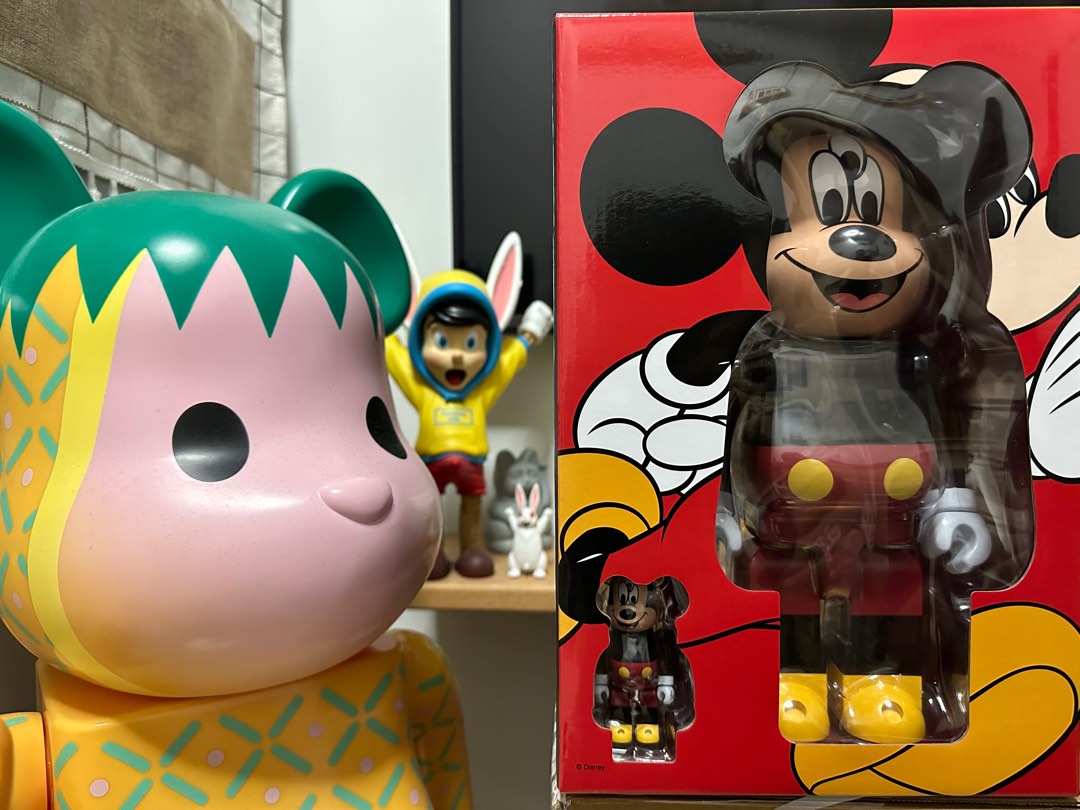 Bearbrick x Clot x Disney 3-Eyed Mickey Mouse 400%&100%, 興趣及