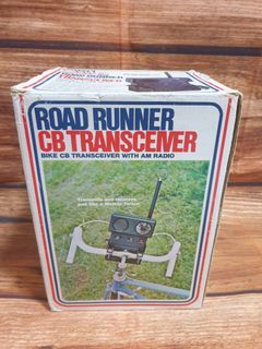 Bicycle Road Runner CB Transceiver (Am Radio cum walkie talkie) Vintage Bicycle/ Retro Bicycle item