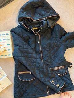 Black and brown lace jacket