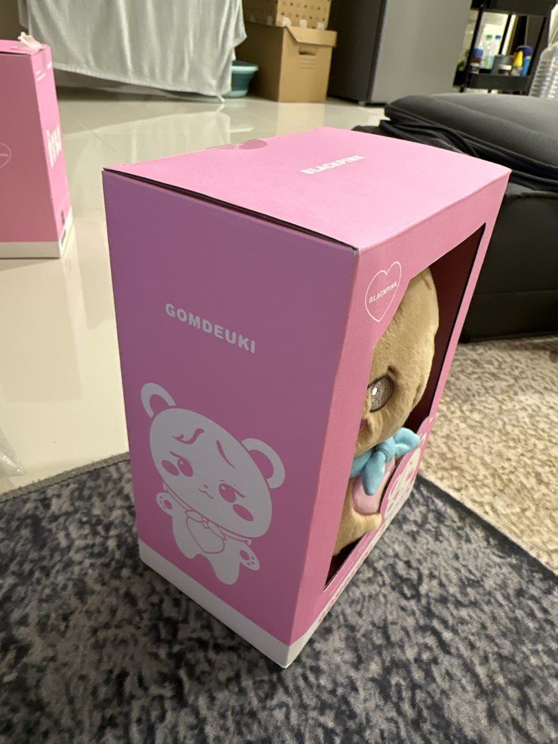 Blackpink Character Plush Doll Gomdeuki, Hobbies & Toys, Collectibles