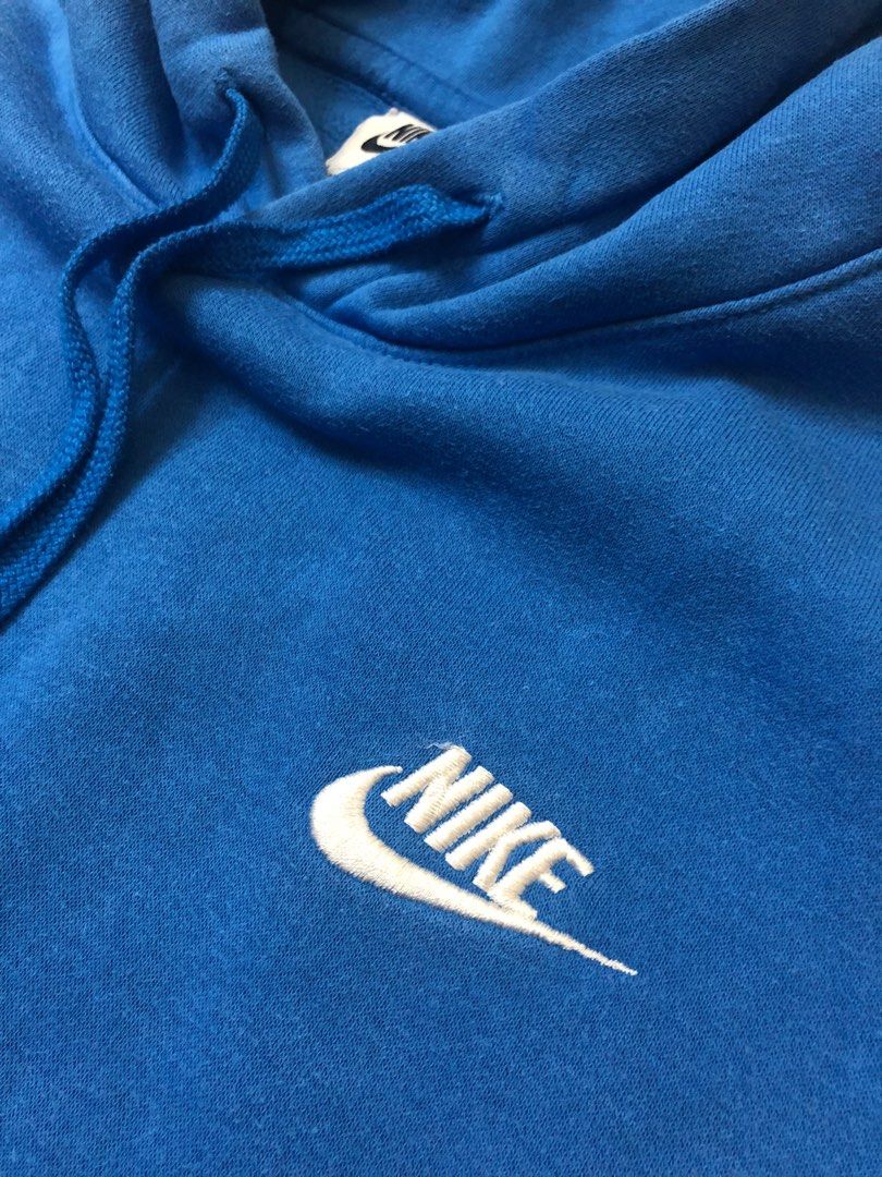 blue mens nike sweatshirt