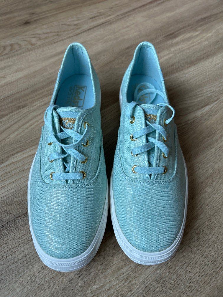 light blue keds