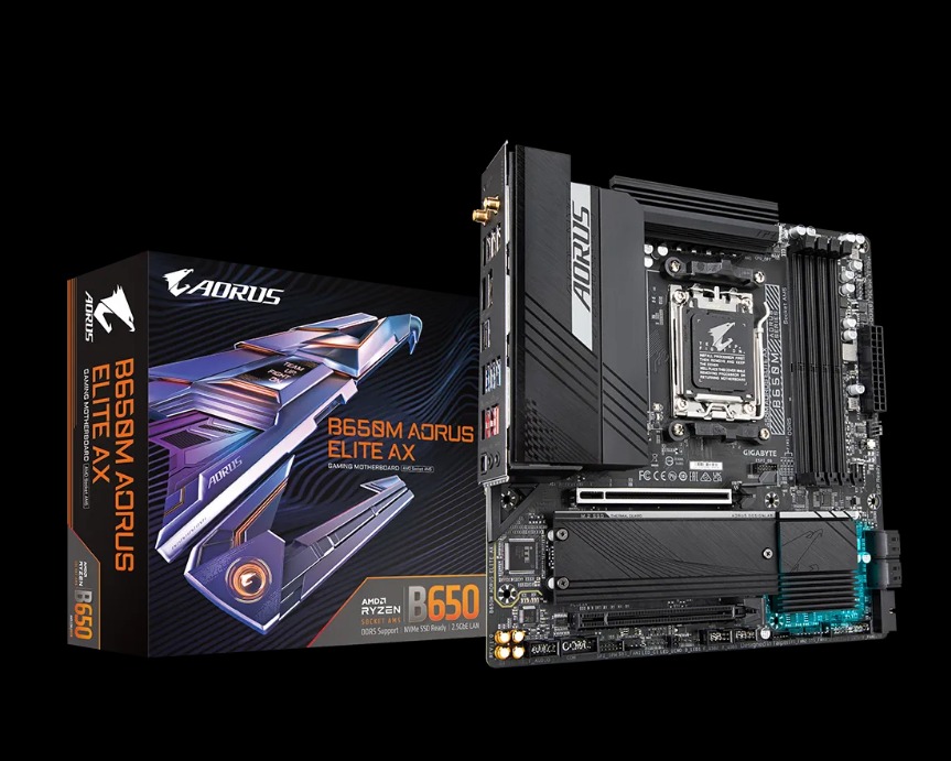  AMD Ryzen 9 7900X + GIGABYTE B650 AORUS ELITE AX