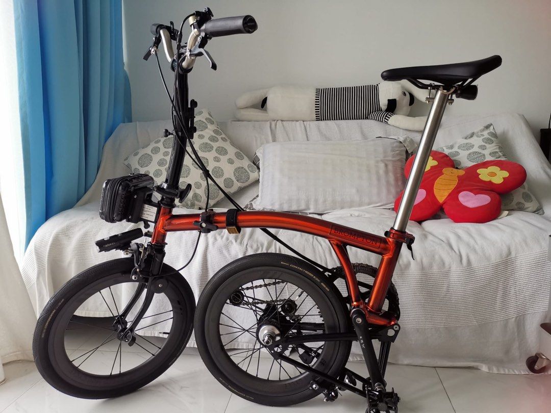Brompton frame lacquer M6L Sports Equipment Bicycles Parts Bicycles on Carousell