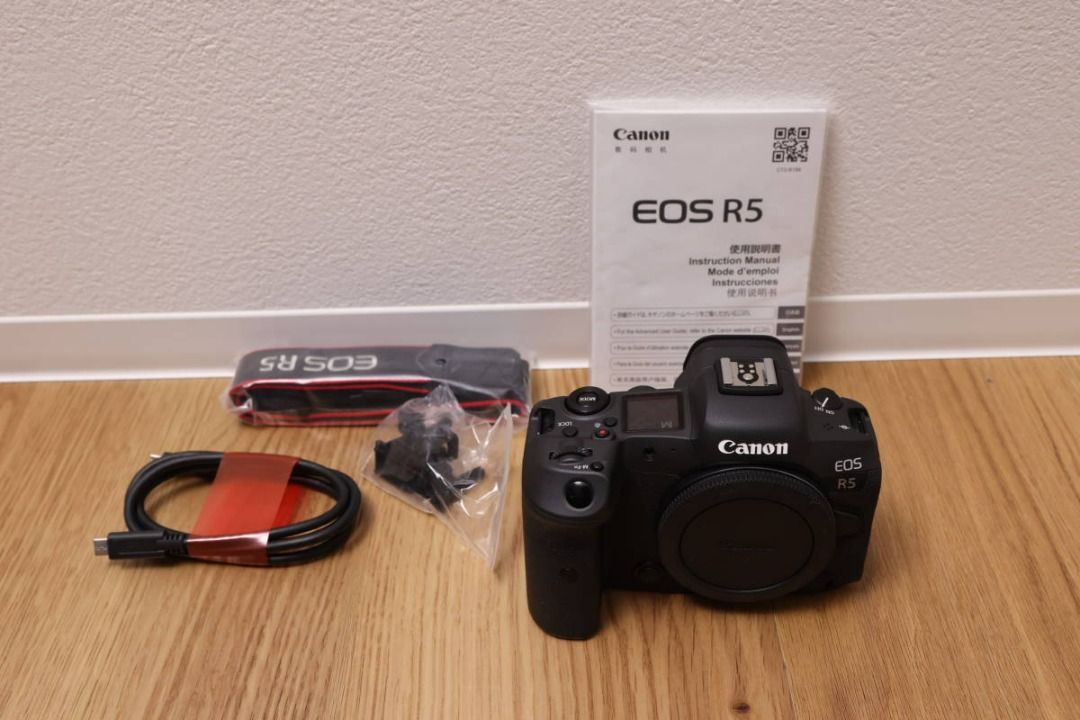Canon佳能EOS R5機身使用美品配配件, 攝影器材, 相機- Carousell